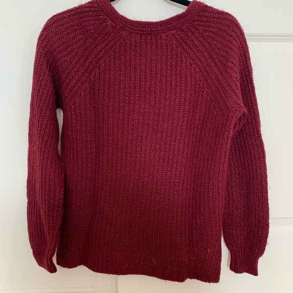Burgundy Wool Sweater from The Gap - Picture 2 of 8